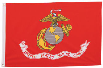 Marine Corps Flag POLY 3' x 5'